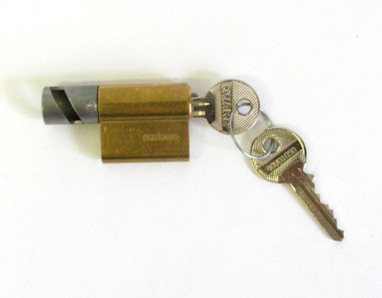 Vložka GUARD G420 EKOV s trubkou 2 klíče - Vložky,zámky,klíče,frézky Vložky cylindrické Vložky stavební
